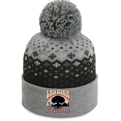 Maui Lahaina Hawaii Banyan Tree Strong The Baniff Cuffed Pom Beanie