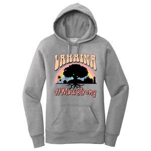 Maui Lahaina Hawaii Banyan Tree Strong Women's Pullover Hoodie