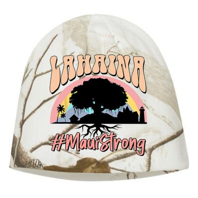 Maui Lahaina Hawaii Banyan Tree Strong Kati - Camo Knit Beanie