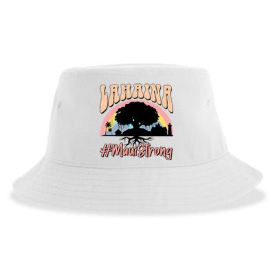 Maui Lahaina Hawaii Banyan Tree Strong Sustainable Bucket Hat