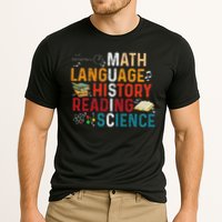 Math Language History Reading Science Music Teacher Funny Performance Shirt