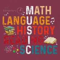Math Language History Reading Science Music Teacher Funny 16oz Travel Tumbler