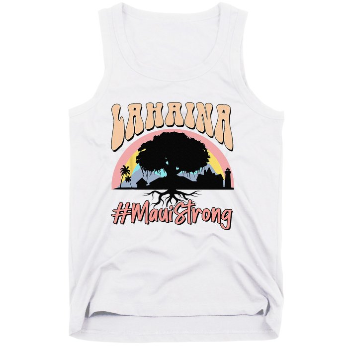 Maui Lahaina Hawaii Banyan Tree Strong Tank Top