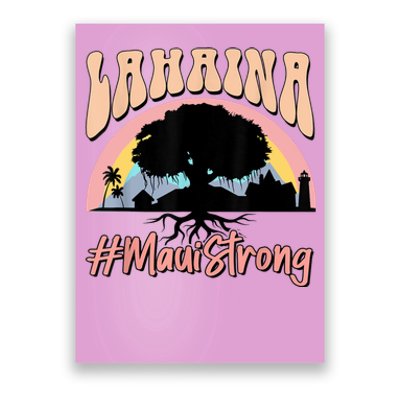 Maui Lahaina Hawaii Banyan Tree Strong Poster