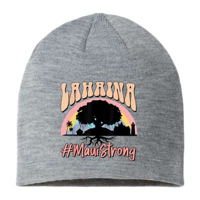 Maui Lahaina Hawaii Banyan Tree Strong Sustainable Beanie