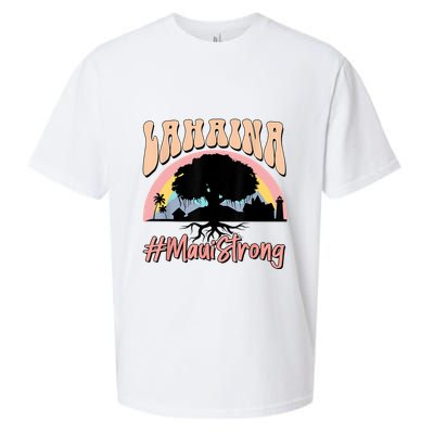 Maui Lahaina Hawaii Banyan Tree Strong Sueded Cloud Jersey T-Shirt
