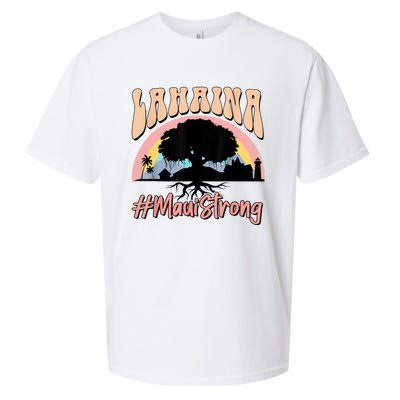 Maui Lahaina Hawaii Banyan Tree Strong Sueded Cloud Jersey T-Shirt