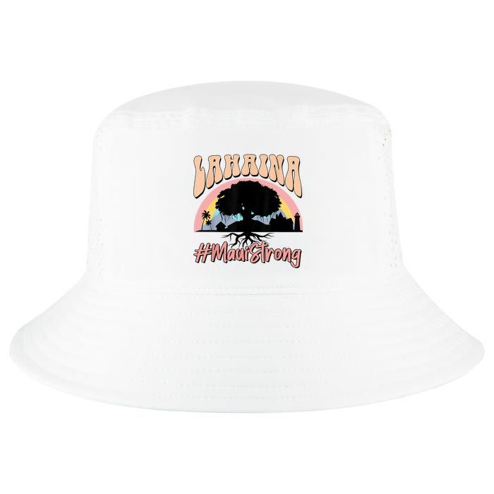 Maui Lahaina Hawaii Banyan Tree Strong Cool Comfort Performance Bucket Hat