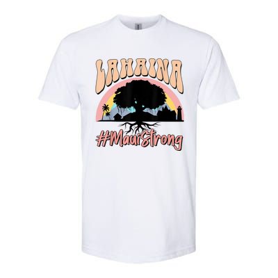 Maui Lahaina Hawaii Banyan Tree Strong Softstyle® CVC T-Shirt