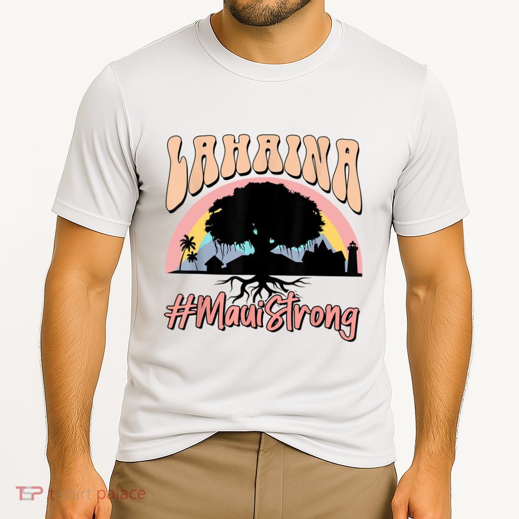 Maui Lahaina Hawaii Banyan Tree Strong Performance Shirt