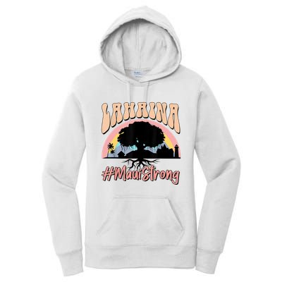 Maui Lahaina Hawaii Banyan Tree Strong Women's Pullover Hoodie