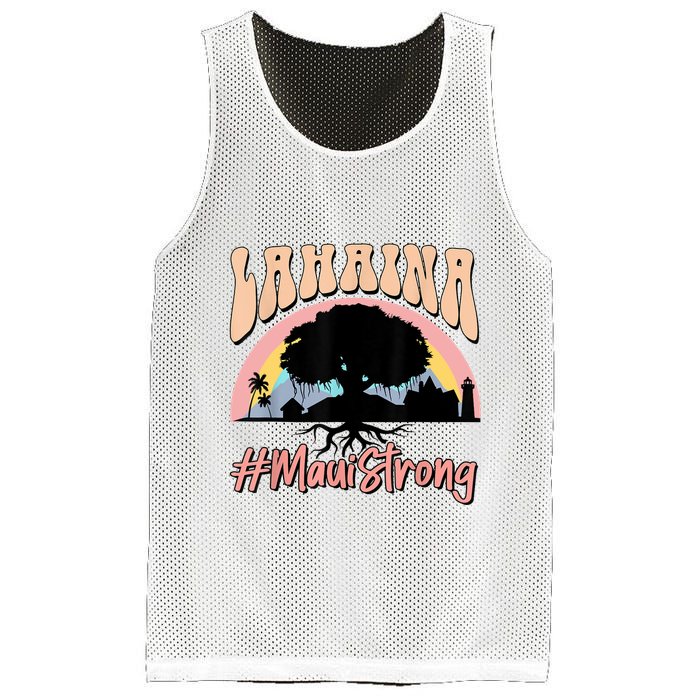 Maui Lahaina Hawaii Banyan Tree Strong Mesh Reversible Basketball Jersey Tank