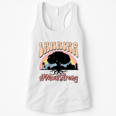 Maui Lahaina Hawaii Banyan Tree Strong Womens Tank Top