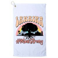 Maui Lahaina Hawaii Banyan Tree Strong Golf Towel