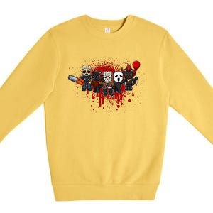 My Little Horror Crew Halloween Black Cat Premium Crewneck Sweatshirt