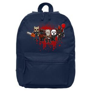 My Little Horror Crew Halloween Black Cat 16 in Basic Backpack