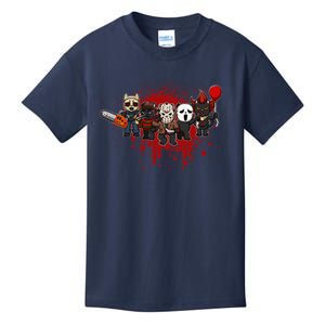 My Little Horror Crew Halloween Black Cat Kids T-Shirt