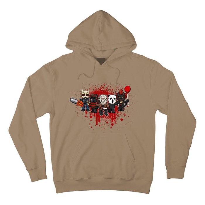 My Little Horror Crew Halloween Black Cat Hoodie