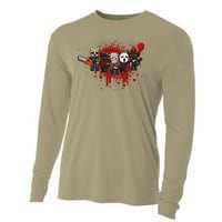 My Little Horror Crew Halloween Black Cat Cooling Performance Long Sleeve Crew