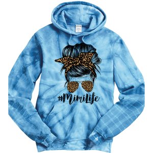 Mimi Life Hair Bandana Glasses Leopard Print Mothers Day Cute Gift Tie Dye Hoodie