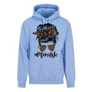 Mimi Life Hair Bandana Glasses Leopard Print Mothers Day Cute Gift Unisex Surf Hoodie