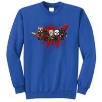 My Little Horror Crew Halloween Black Cat Sweatshirt