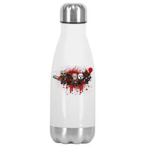 My Little Horror Crew Halloween Black Cat Stainless Steel Insulated Water Bottle