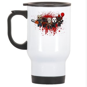 My Little Horror Crew Halloween Black Cat Stainless Steel Travel Mug