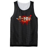 My Little Horror Crew Halloween Red Panda Mesh Reversible Basketball Jersey Tank