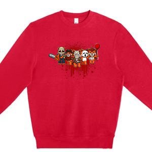 My Little Horror Crew Halloween Red Panda Premium Crewneck Sweatshirt