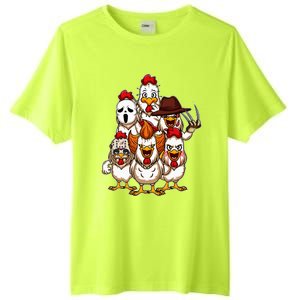 My Little Horror Crew Halloween Chicken Horror Movie Tall Fusion ChromaSoft Performance T-Shirt