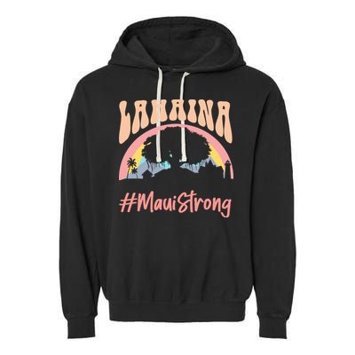 Maui Lahaina Hawaii Banyan Tree Strong Garment-Dyed Fleece Hoodie