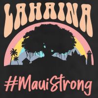 Maui Lahaina Hawaii Banyan Tree Strong 7 Panel Mesh Trucker Snapback Hat