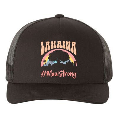 Maui Lahaina Hawaii Banyan Tree Strong Yupoong Adult 5-Panel Trucker Hat