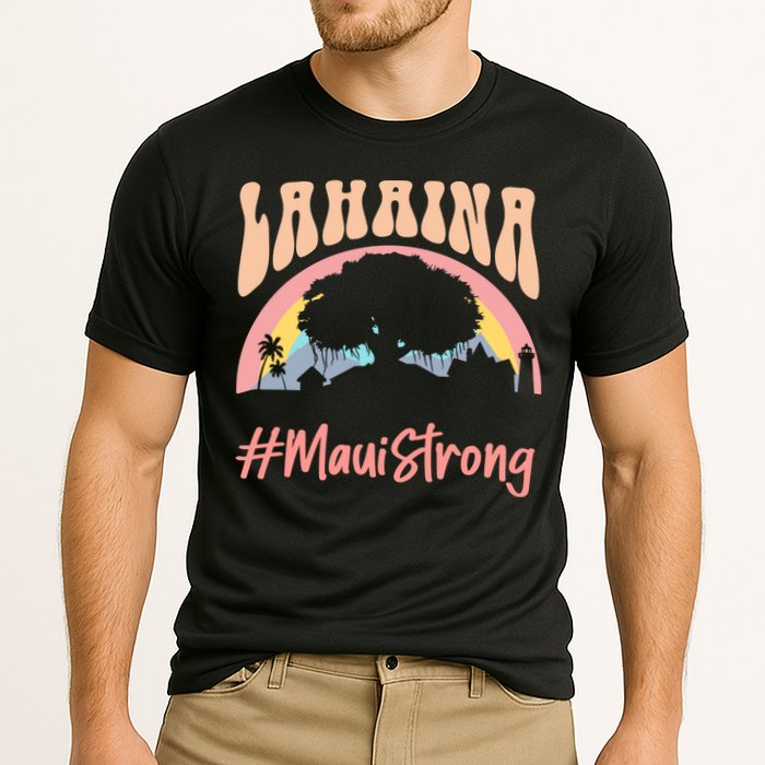 Maui Lahaina Hawaii Banyan Tree Strong Performance Shirt
