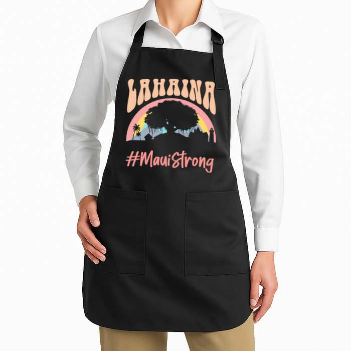 Maui Lahaina Hawaii Banyan Tree Strong Apron