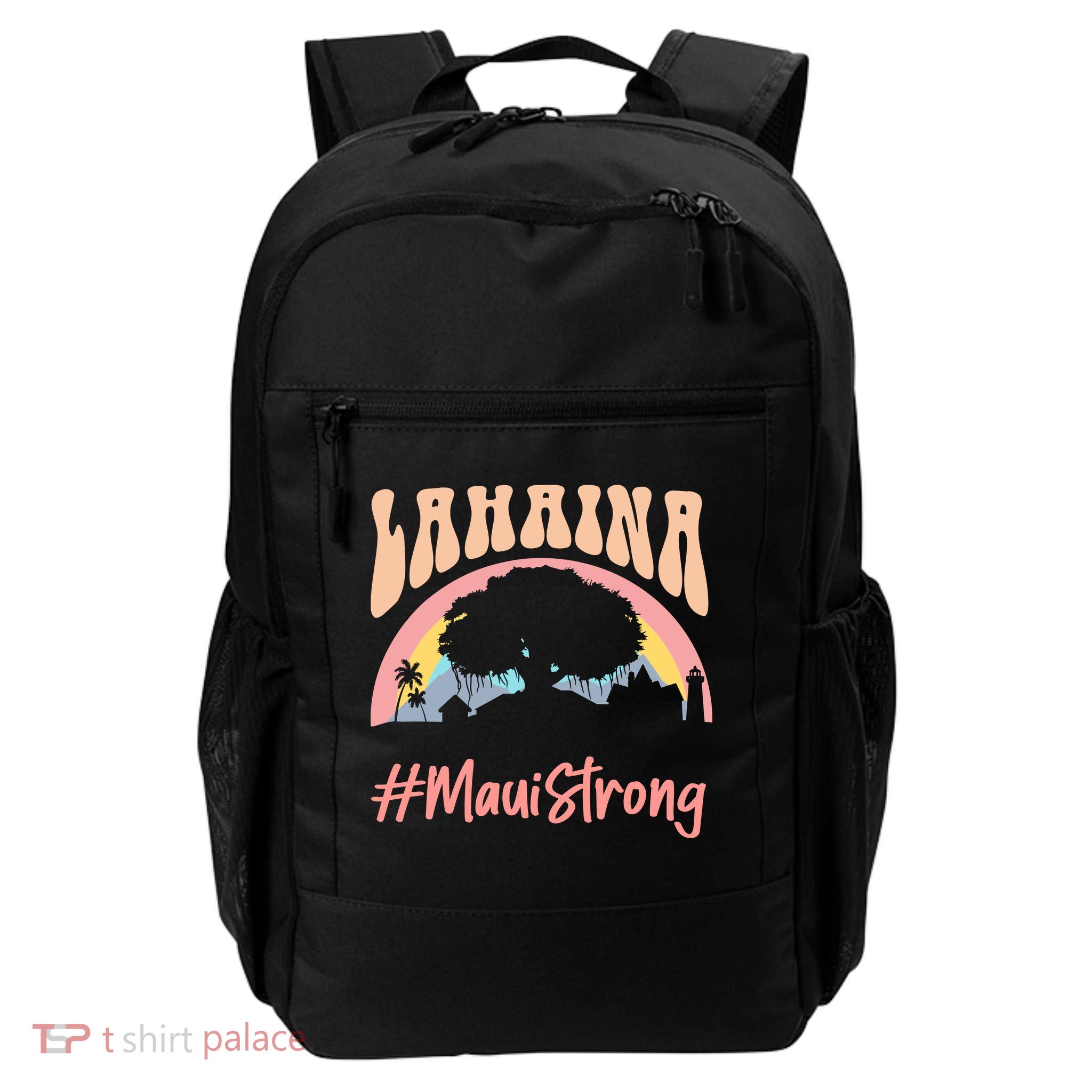 Maui Lahaina Hawaii Banyan Tree Strong Backpack