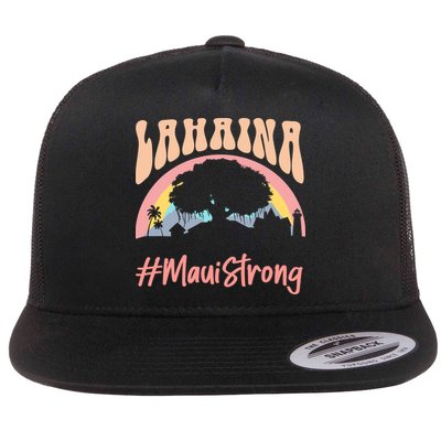 Maui Lahaina Hawaii Banyan Tree Strong Flatbill Hat