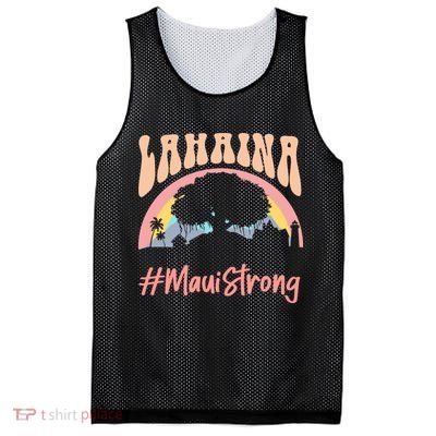 Maui Lahaina Hawaii Banyan Tree Strong Mesh Reversible Basketball Jersey Tank