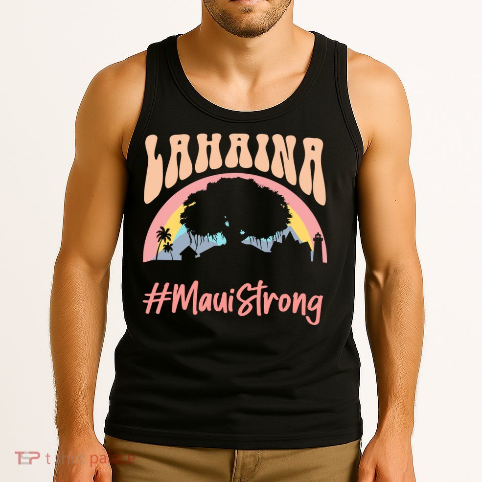Maui Lahaina Hawaii Banyan Tree Strong Tank Top