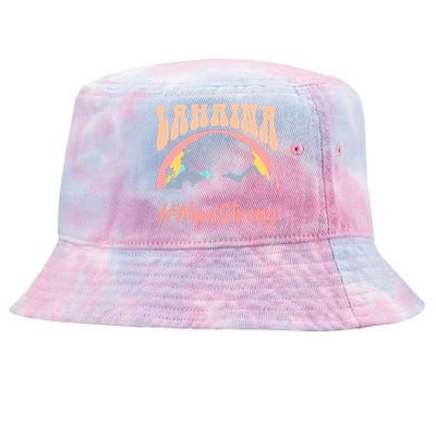 Maui Lahaina Hawaii Banyan Tree Strong Tie-Dyed Bucket Hat