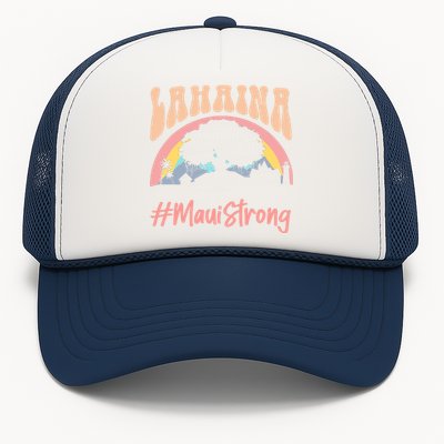 Maui Lahaina Hawaii Banyan Tree Strong Trucker Hat