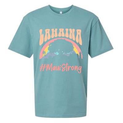 Maui Lahaina Hawaii Banyan Tree Strong Sueded Cloud Jersey T-Shirt