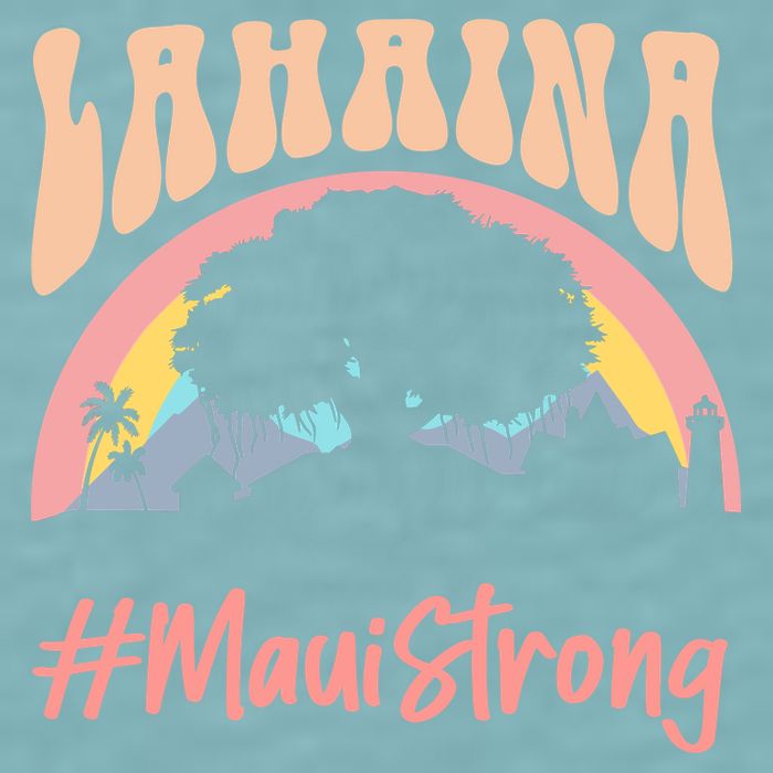 Maui Lahaina Hawaii Banyan Tree Strong Sueded Cloud Jersey T-Shirt