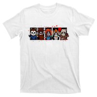 My Little Horror Crew Halloween Horror Movies Racoon T-Shirt