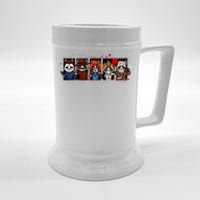 My Little Horror Crew Halloween Horror Movies Racoon Beer Stein