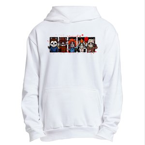 My Little Horror Crew Halloween Horror Movies Racoon Urban Pullover Hoodie