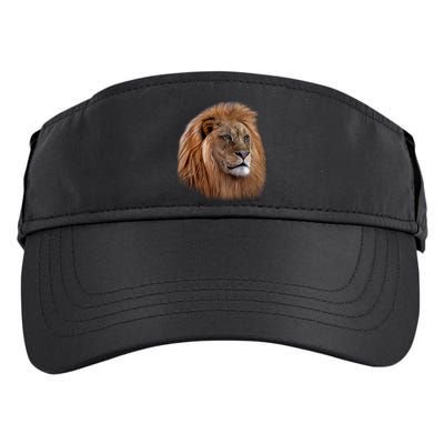 Majestic Lion Head Adult Drive Performance Visor