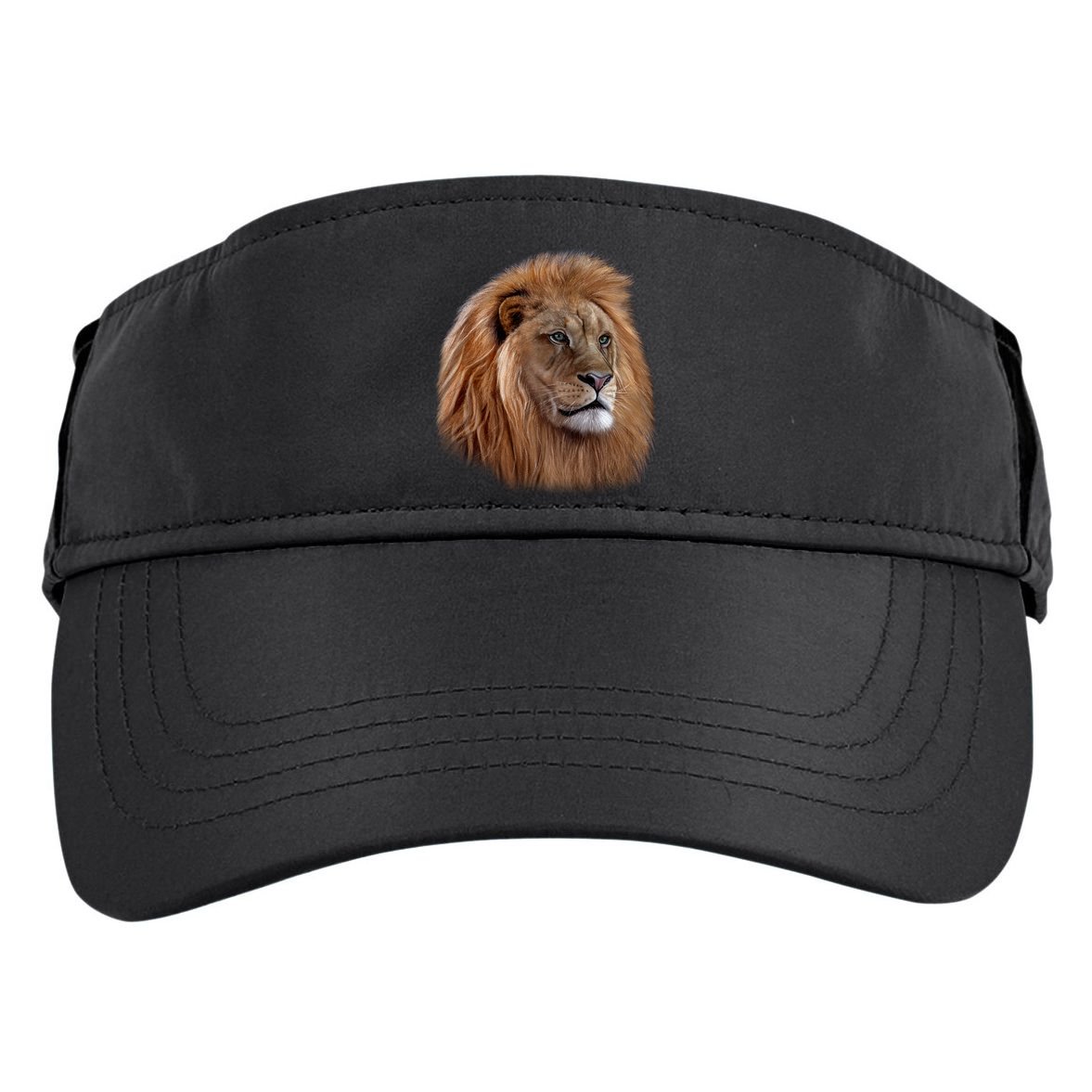 Majestic Lion Head Adult Drive Performance Visor