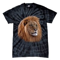 Majestic Lion Head Tie-Dye T-Shirt